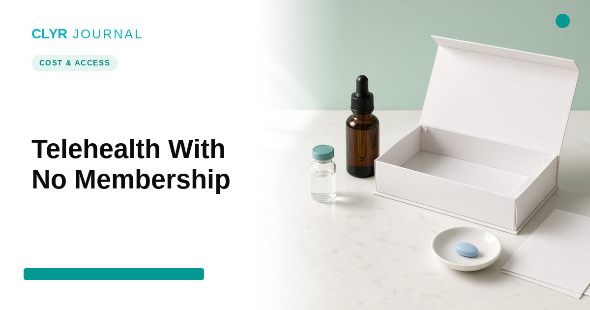 Telehealth With No Membership vs Hims, Ro, and Mochi